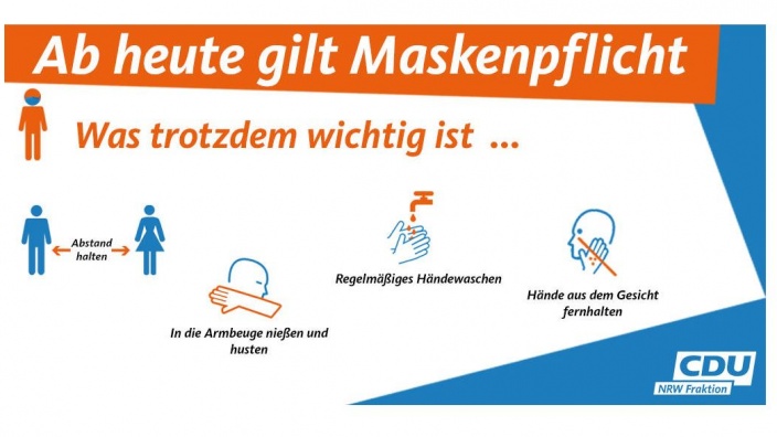 Maskenpficht in NRW